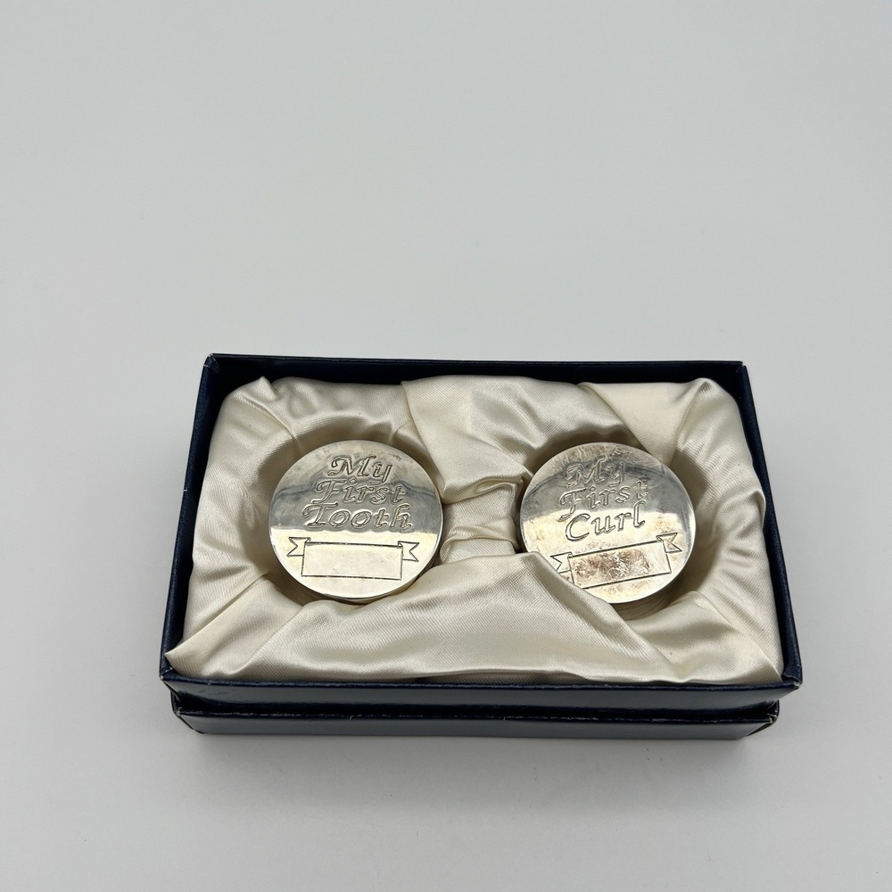 Things Remembered 1st Curl and 1st Tooth Keepsake Boxes